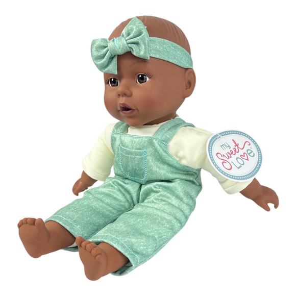 My Sweet Love 12” Soft Baby Doll Mint Outfit New w/ Tags - Picture 2 of 6